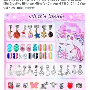 Unicorn Charm Bracelet Kit for Kids